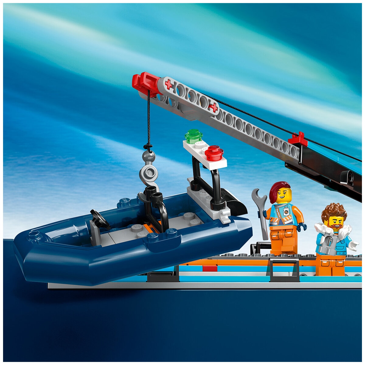 lego city arctic explorer ship 60368