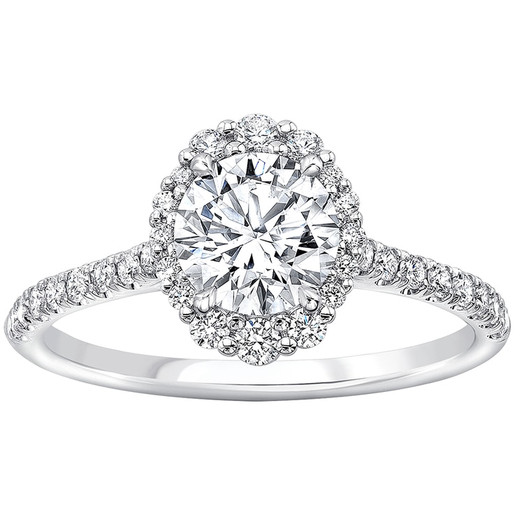 Platinum 1.32ctw Round Brilliant Cut Diamond Ring | Costco Australia