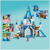 LEGO Cinderella and Prince Charming's Castle 43206