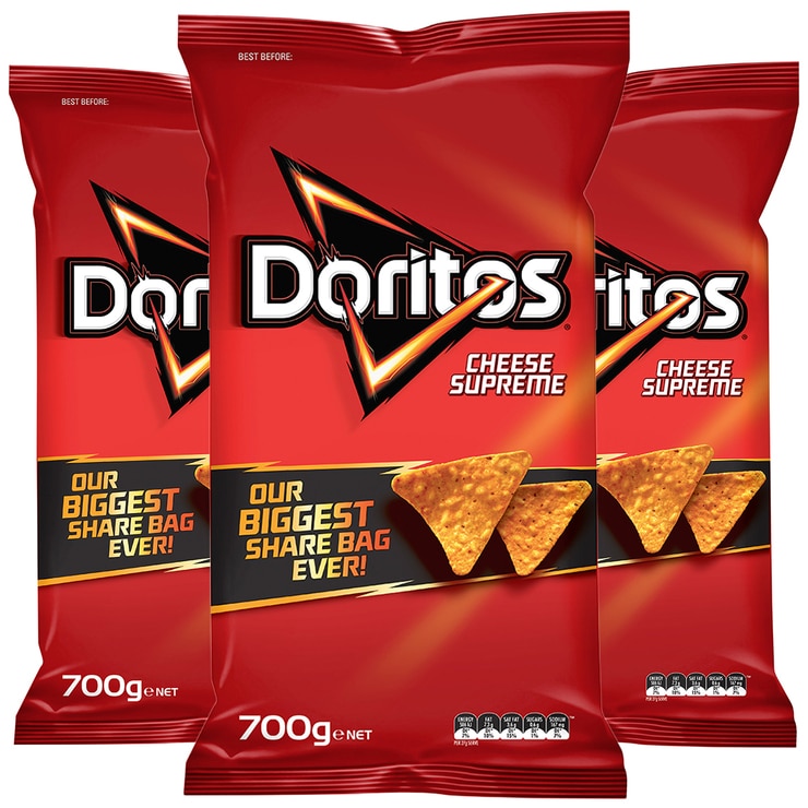 Doritos Cheese Supreme 700g | Costco Australia