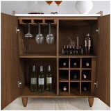 Loxley Rowe Andrea Bar Cabinet with Storage