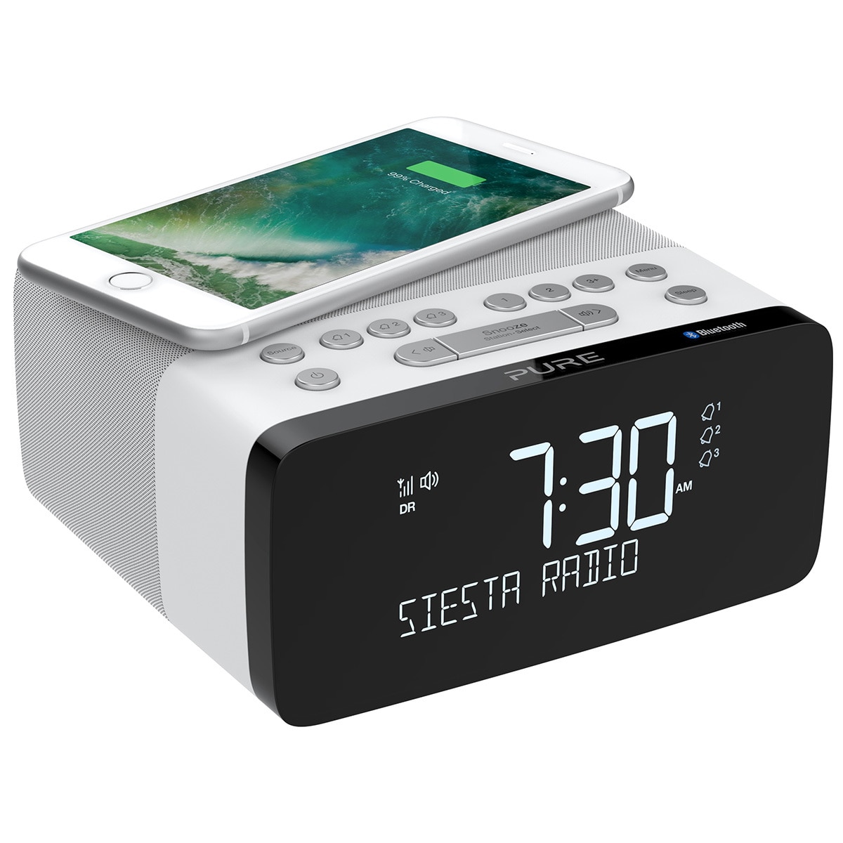 Pure Siesta Charge Alarm Clock Radio Costco Australia