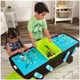 Building Bricks Play N Store Table - Espresso