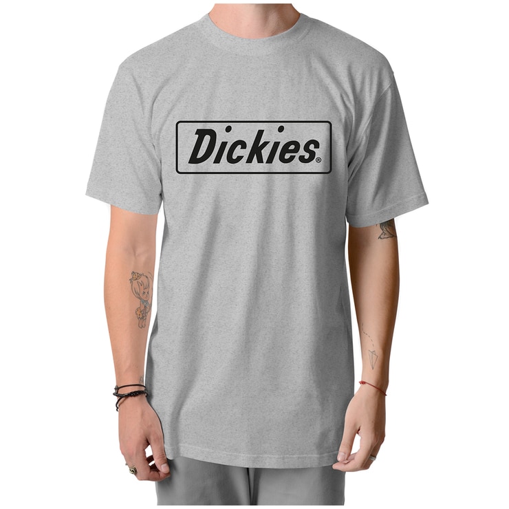 Dickies Men's T-Shirt Grey Marle Logo | Costco Australia