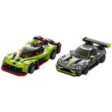 LEGO Aston Martin Valkyrie AMR Pro and Aston Martin Vantage GT3 76910