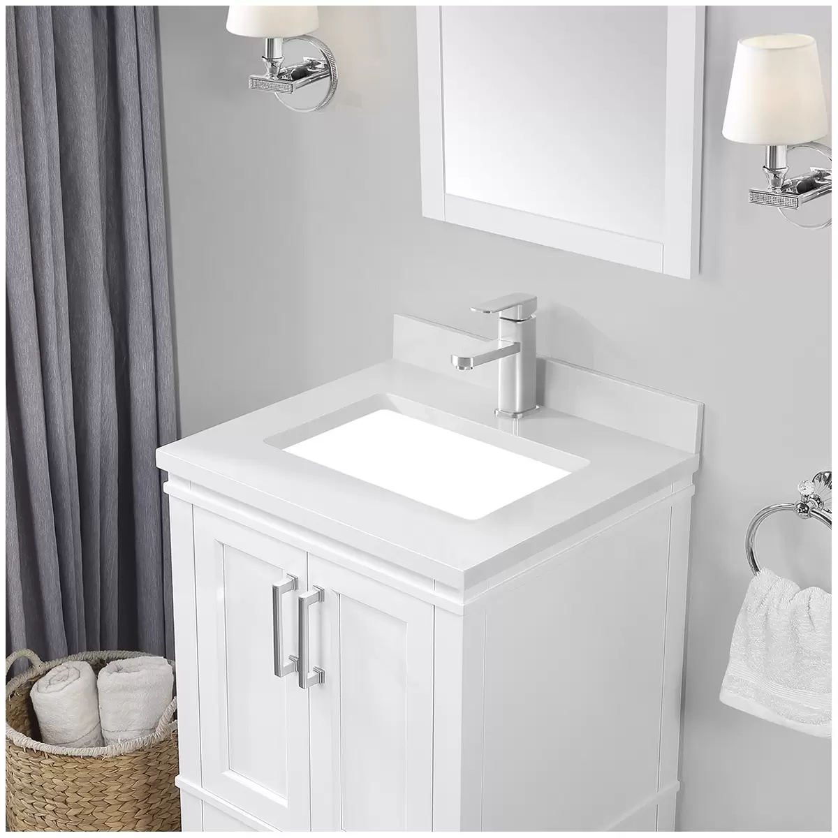 Ove Bath Vanity with Mirror 56cm